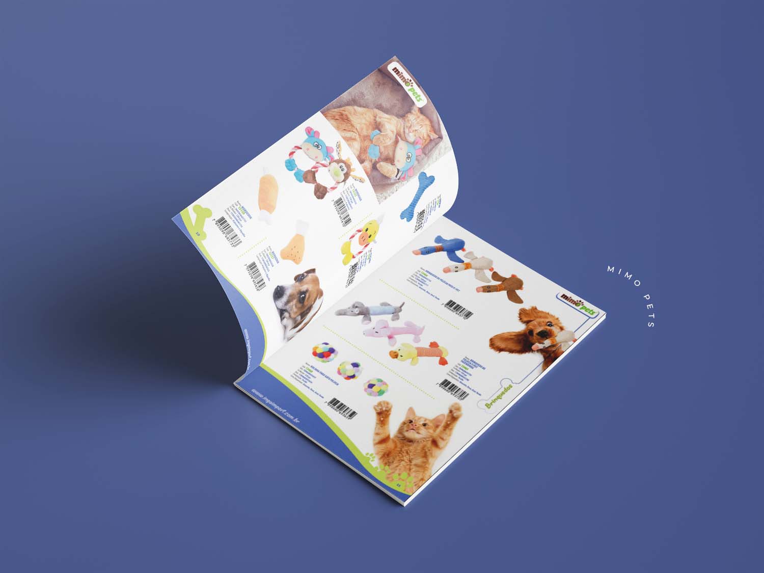 Criação de Catálogo de Vendas Mimo Pets