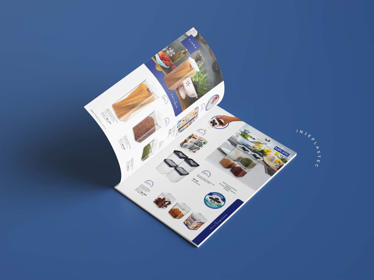 Criação de Catálogo de Vendas Injeplastec