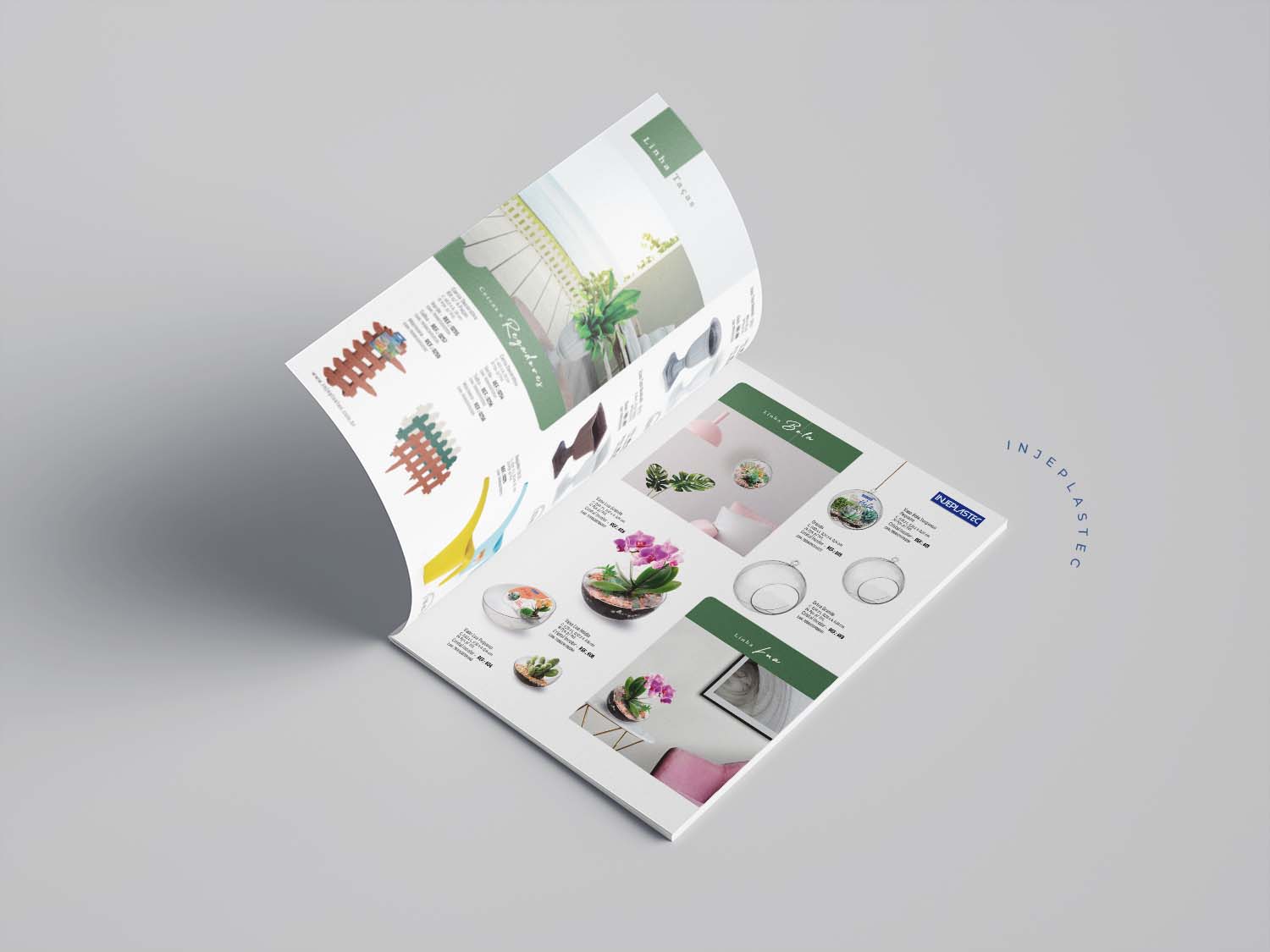 Criação de Catálogo de Vendas Injeplastec