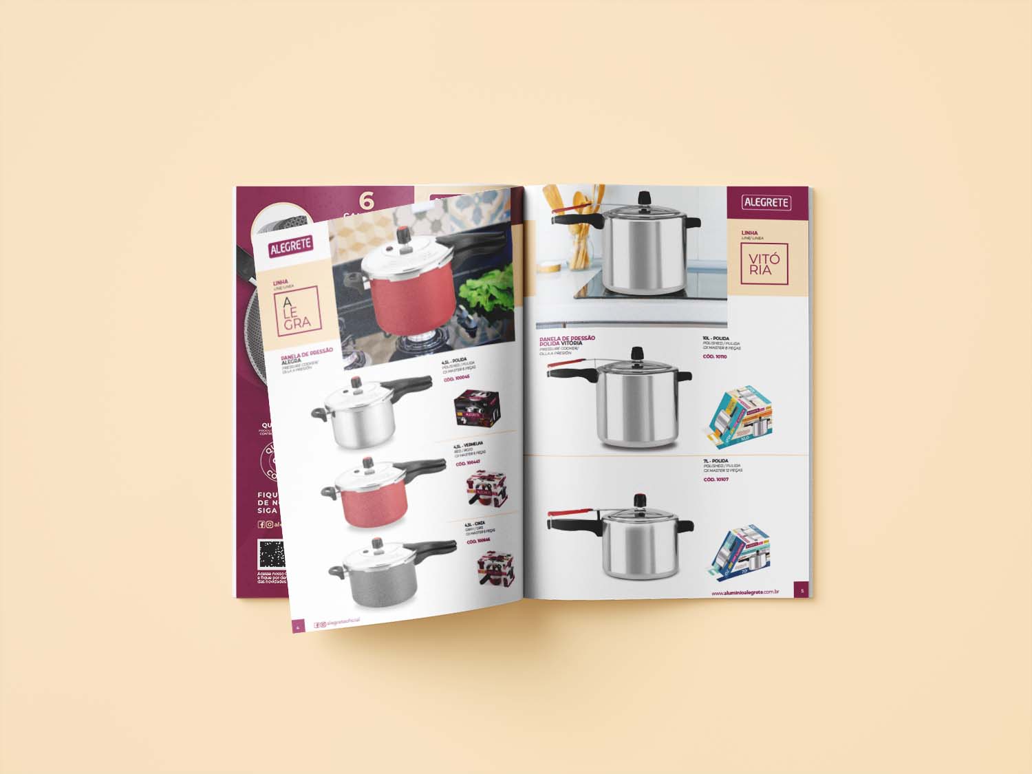 Criação de Catálogo de Vendas Alumínio Alegrete