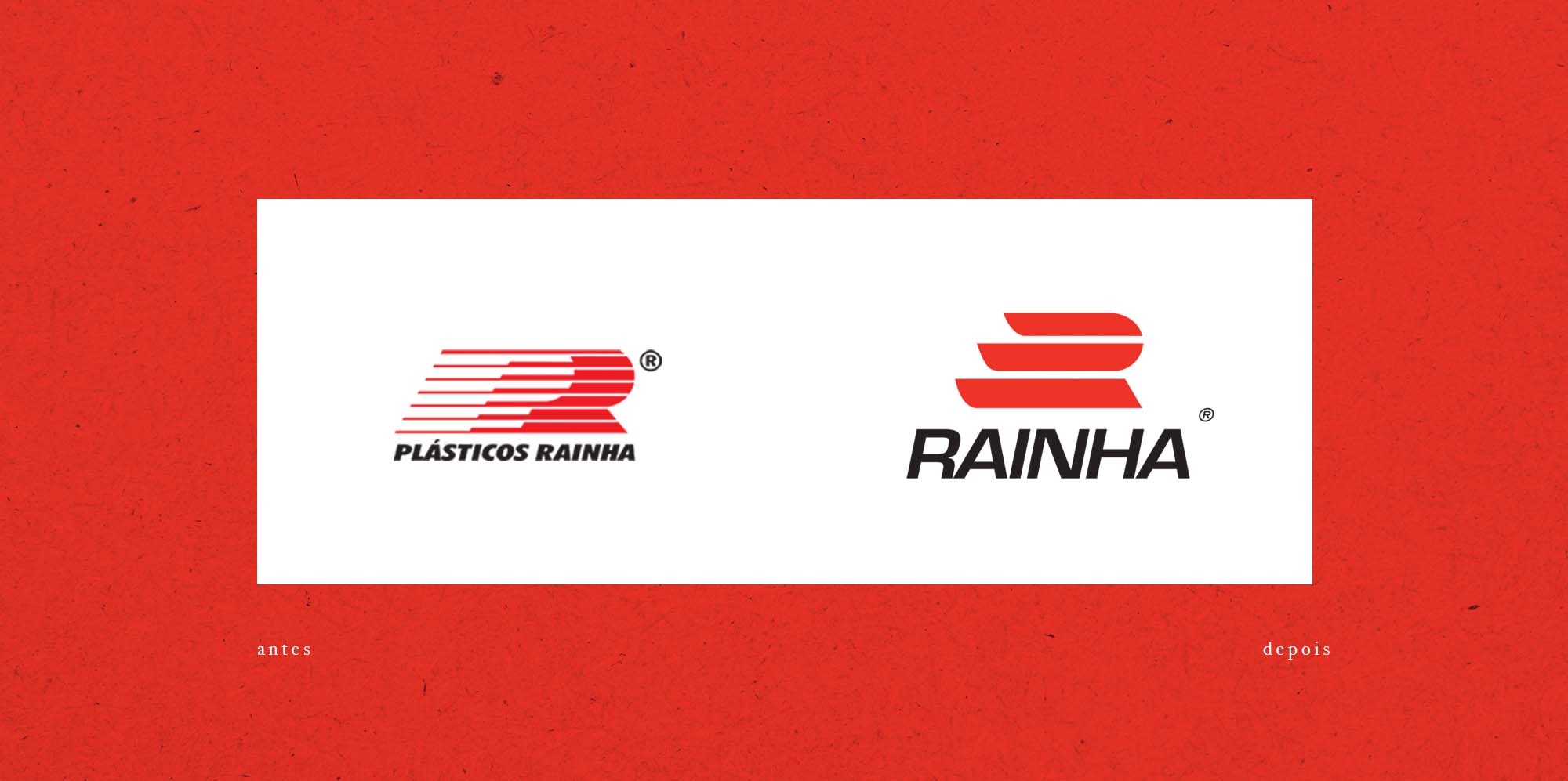 Redesign Marca Rainha Plásticos Rainha