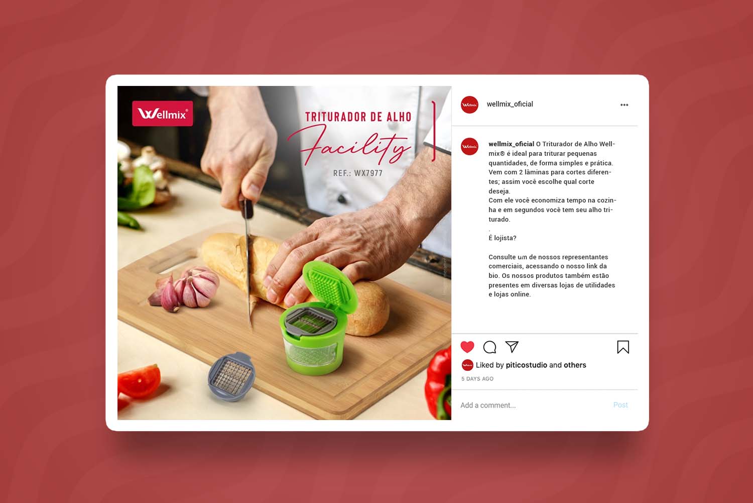 Social MÍdia Wellmix