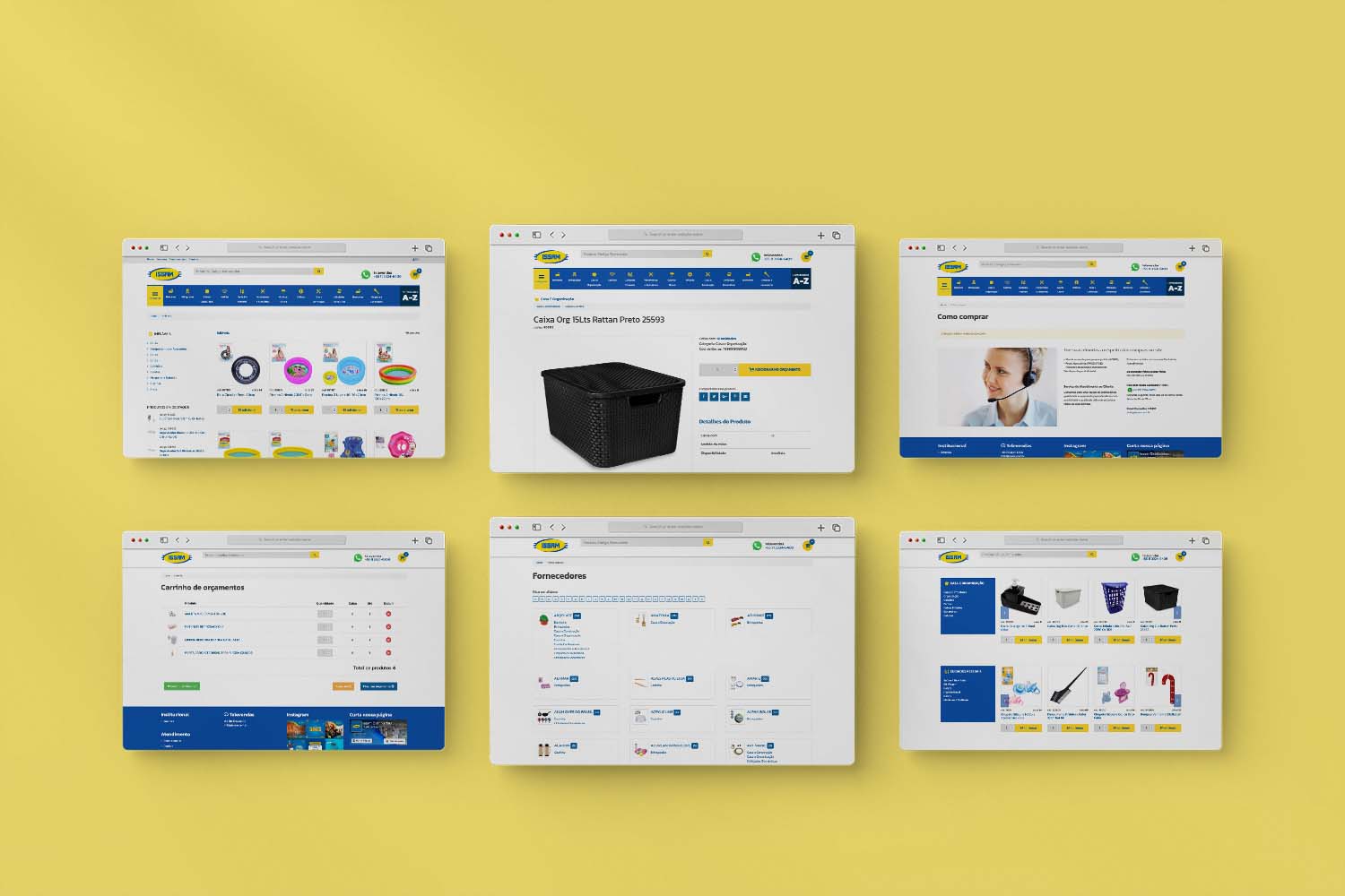 Site Institucional Issam Distribuidora