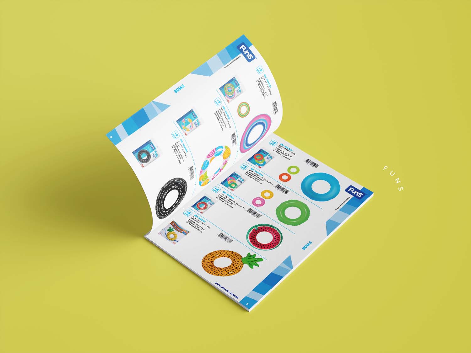 Criação de Catálogo de Vendas Wellmix