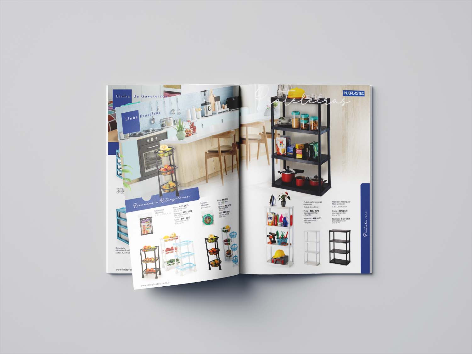 Criação de Catálogo de Vendas Injeplastec