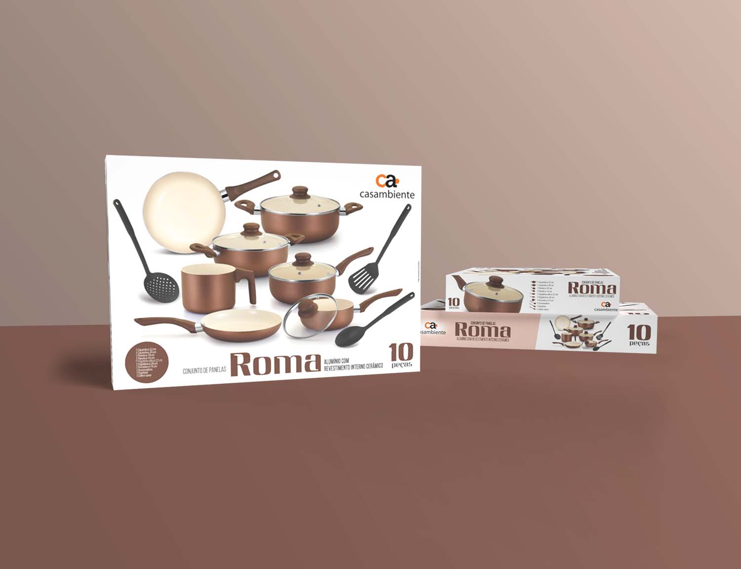 Embalagens - Conjuntos Panelas Casa Ambiente