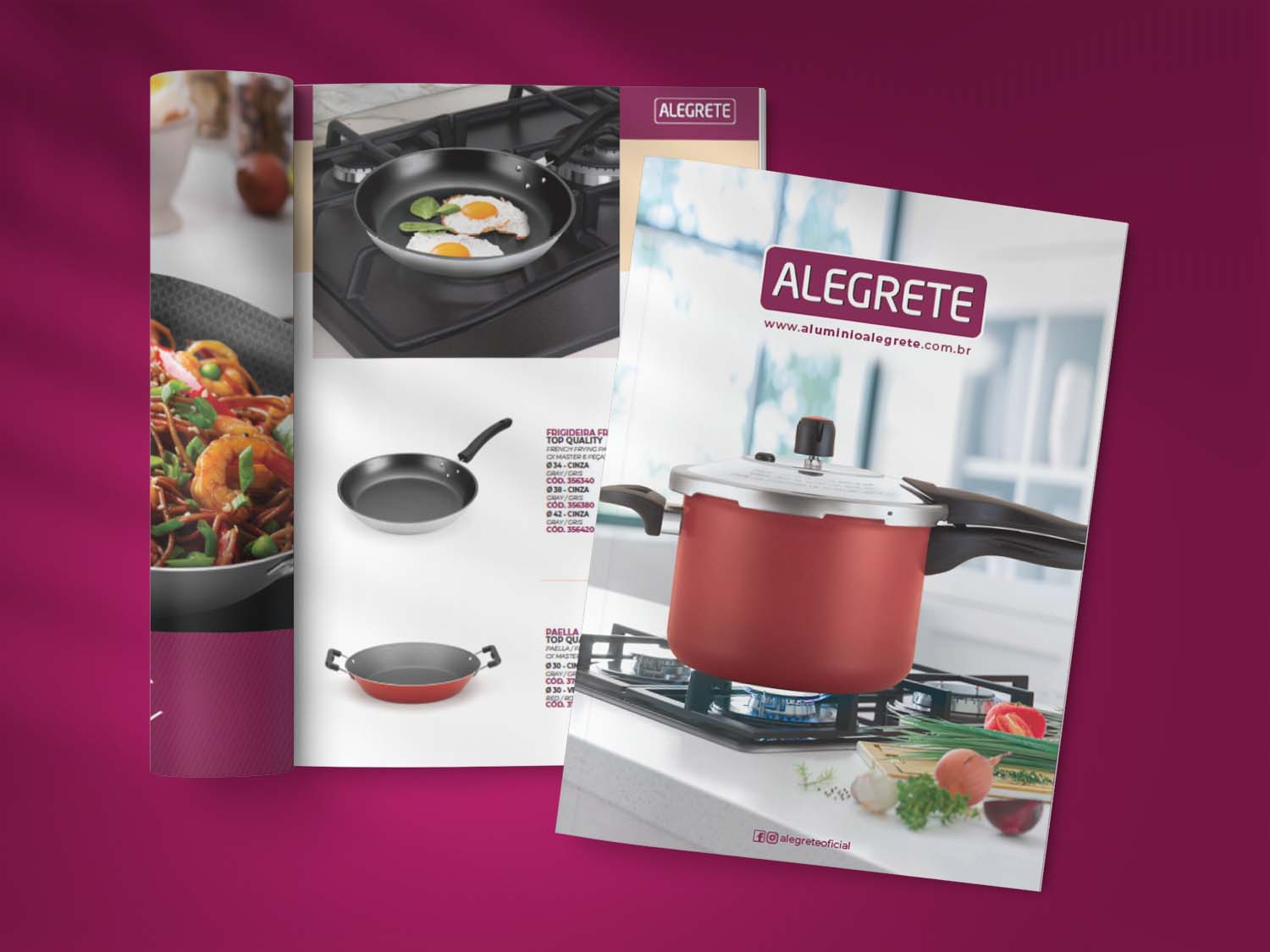 Criação de Catálogo de Vendas Alumínio Alegrete