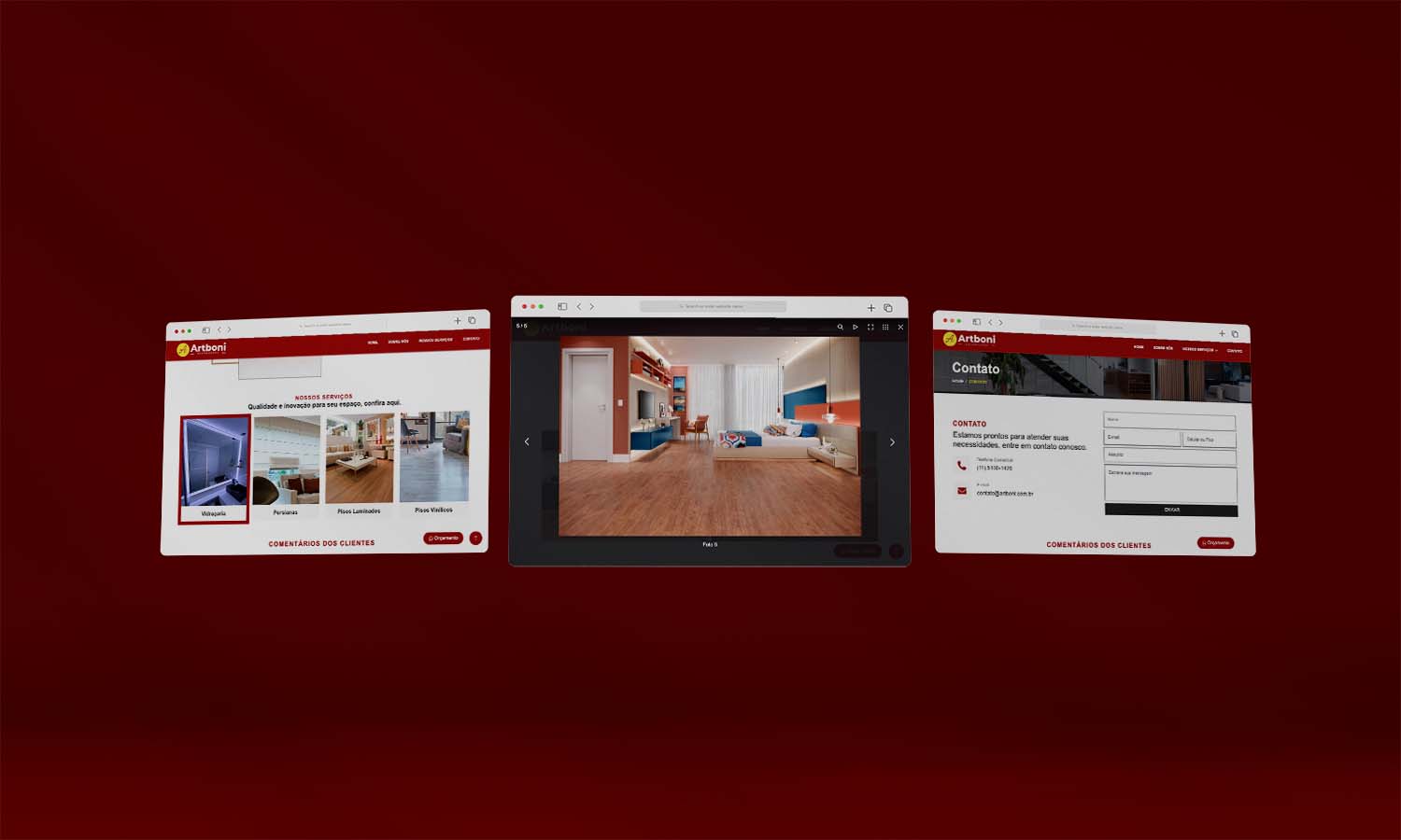 Site Institucional Artboni