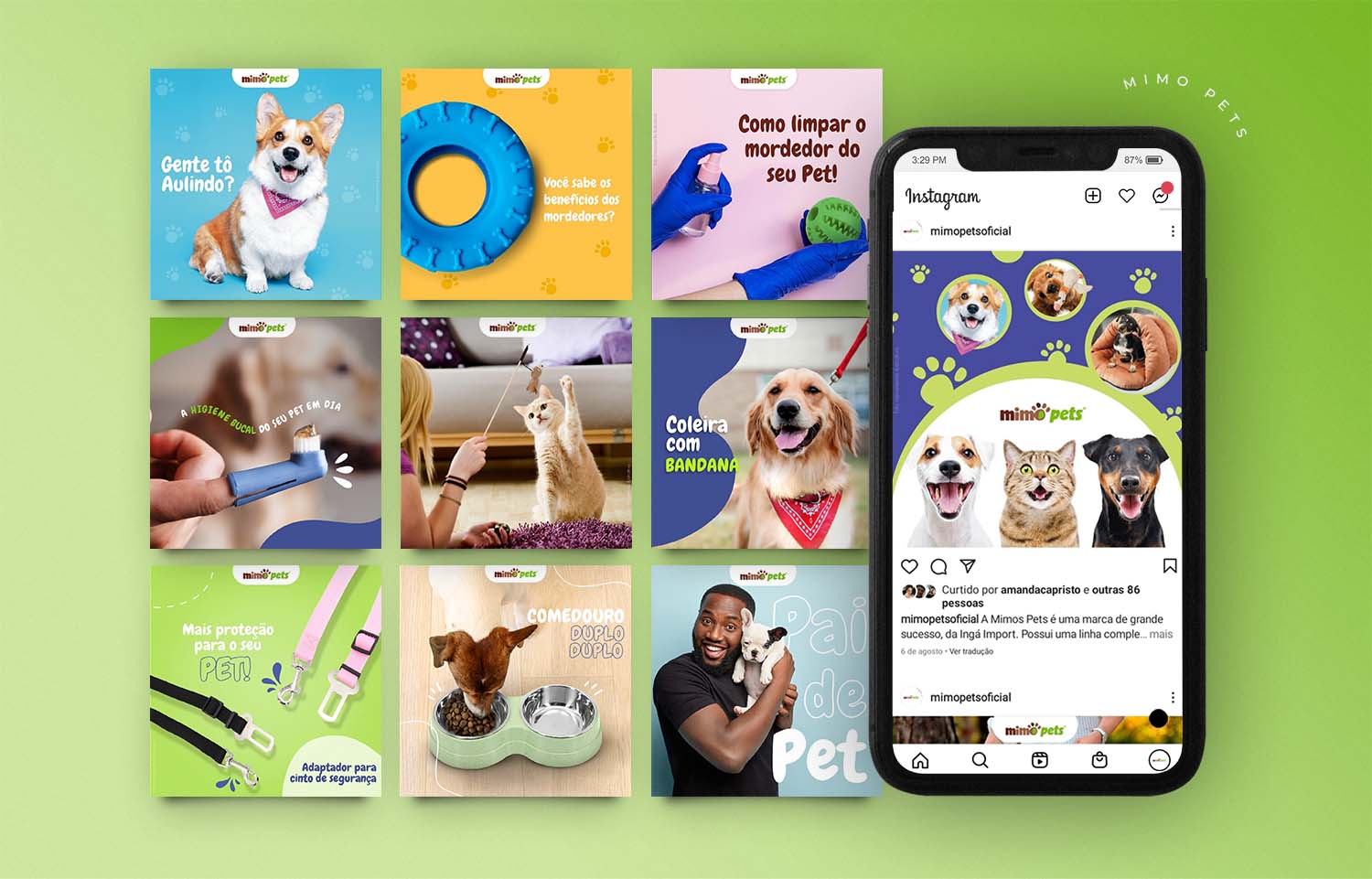Social Mídia Mimo Pets