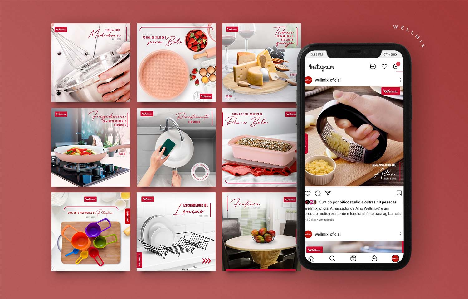 Social MÍdia Wellmix