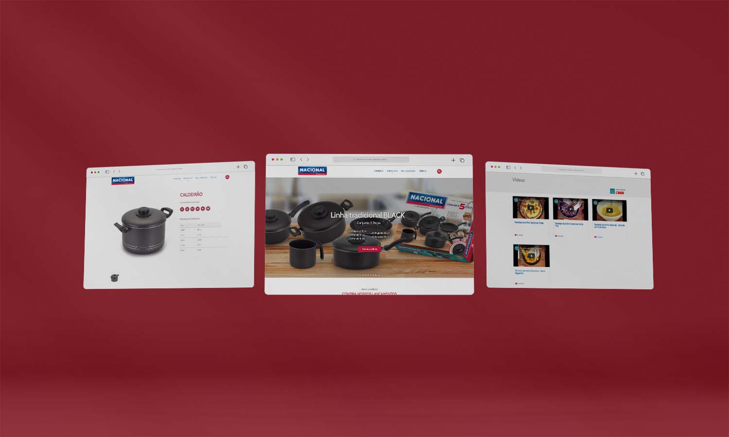 Site Institucional Alumínio Nacional