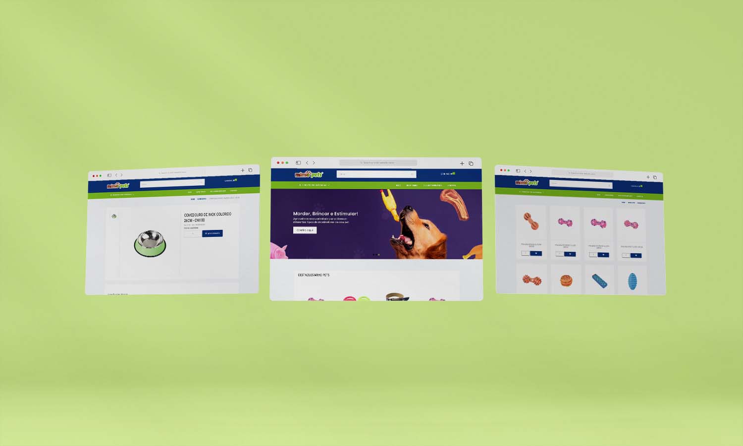 Site Institucional Mimo Pets