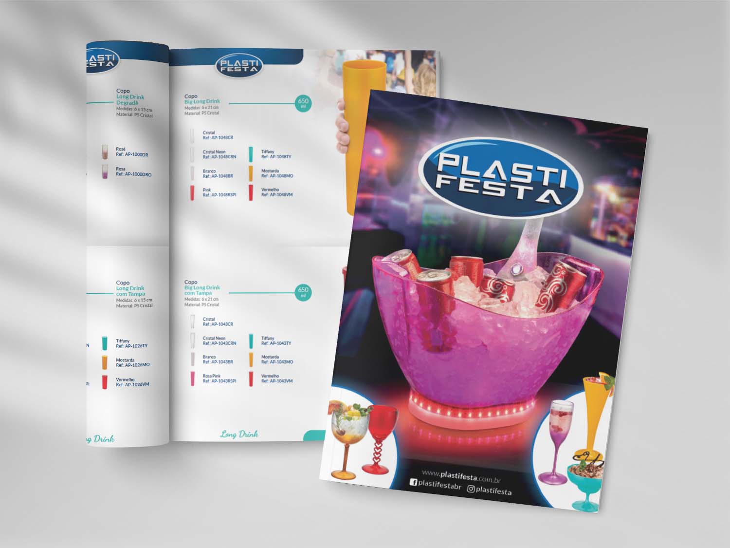 Criação de Catálogo de Vendas Plasti Festa