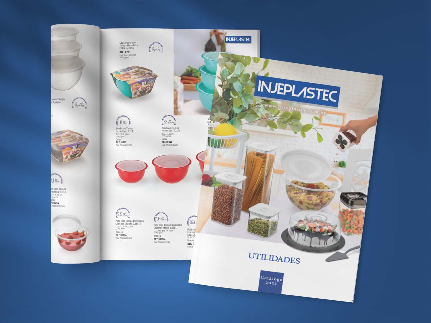 Criação de Catálogo de Vendas Injeplastec