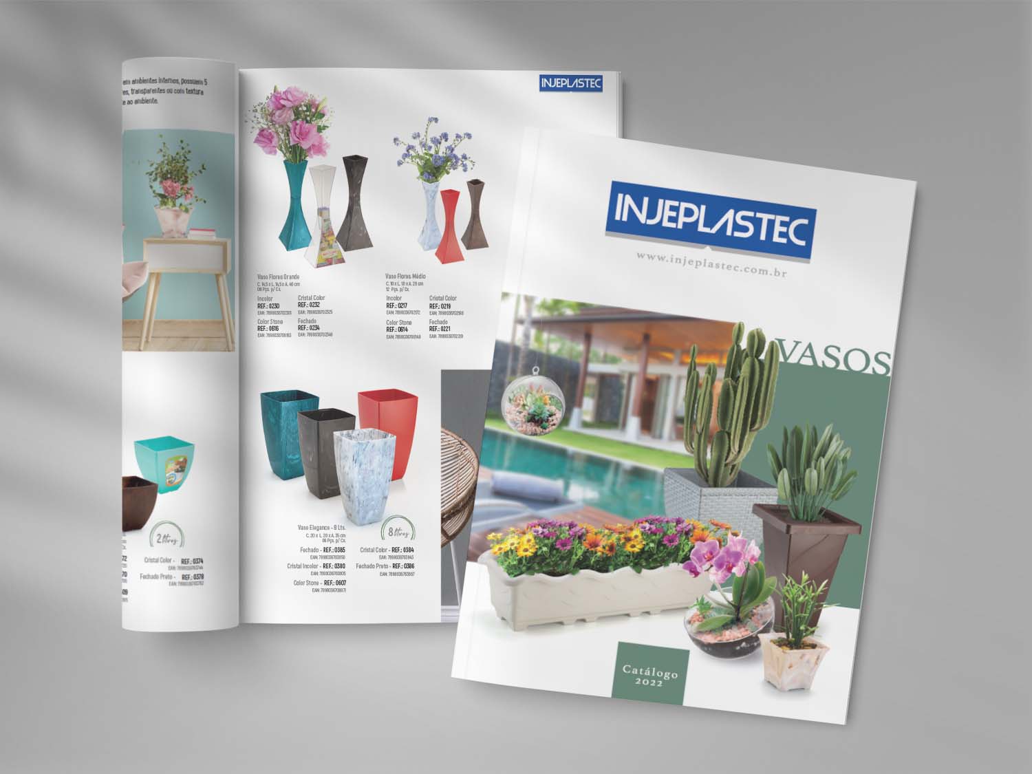 Criação de Catálogo de Vendas Injeplastec