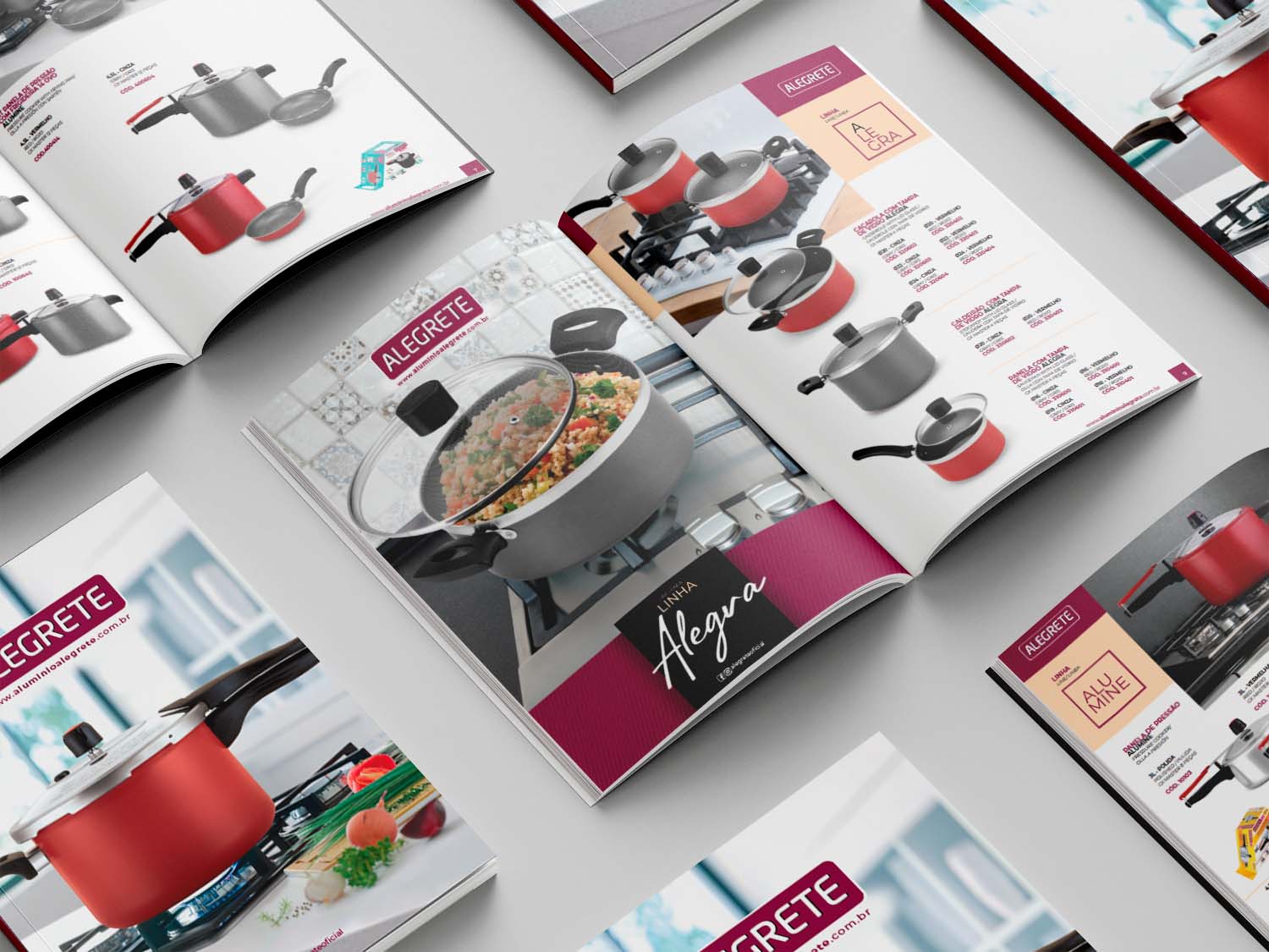 Criação de Catálogo de Vendas Alumínio Alegrete