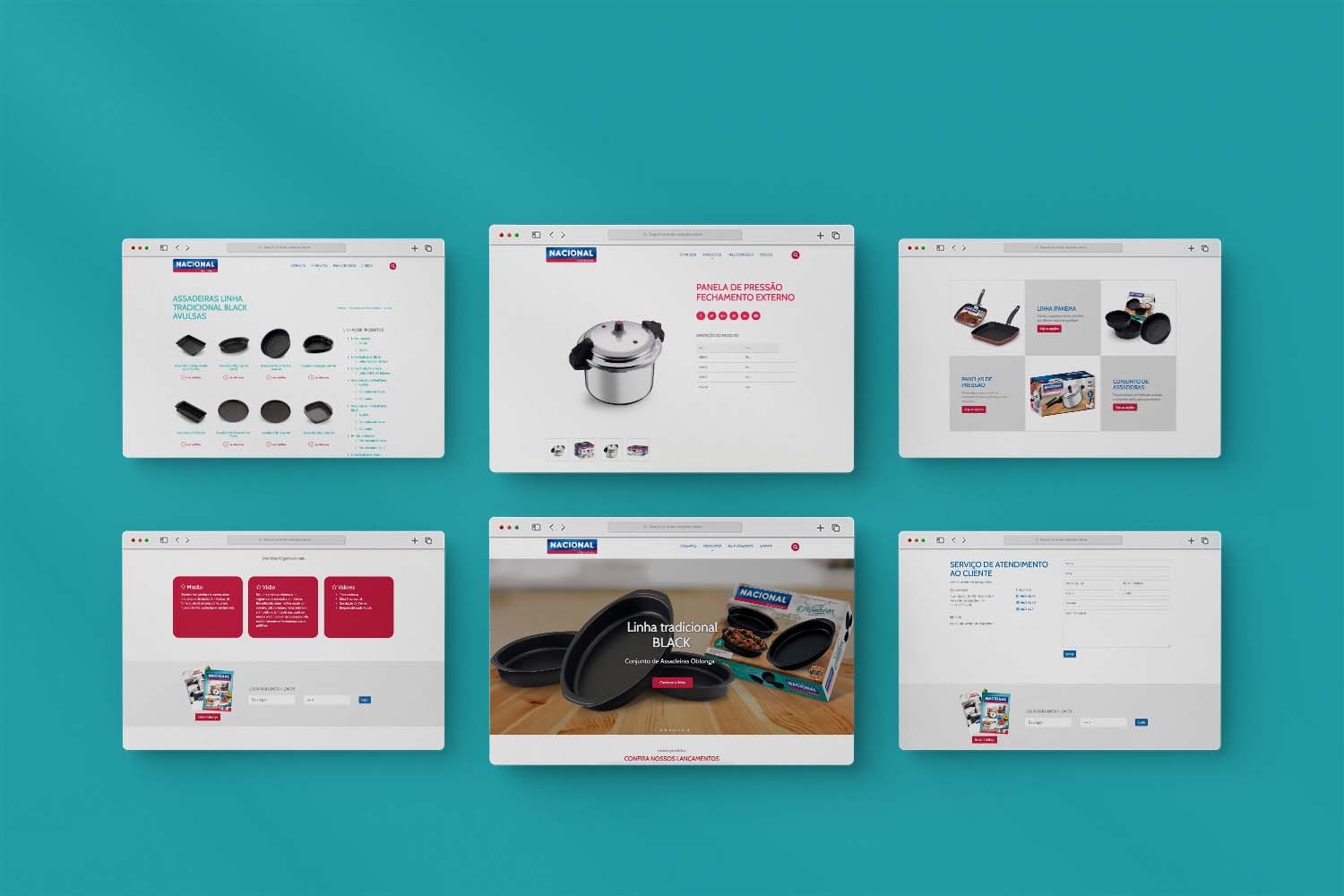 Site Institucional Alumínio Nacional