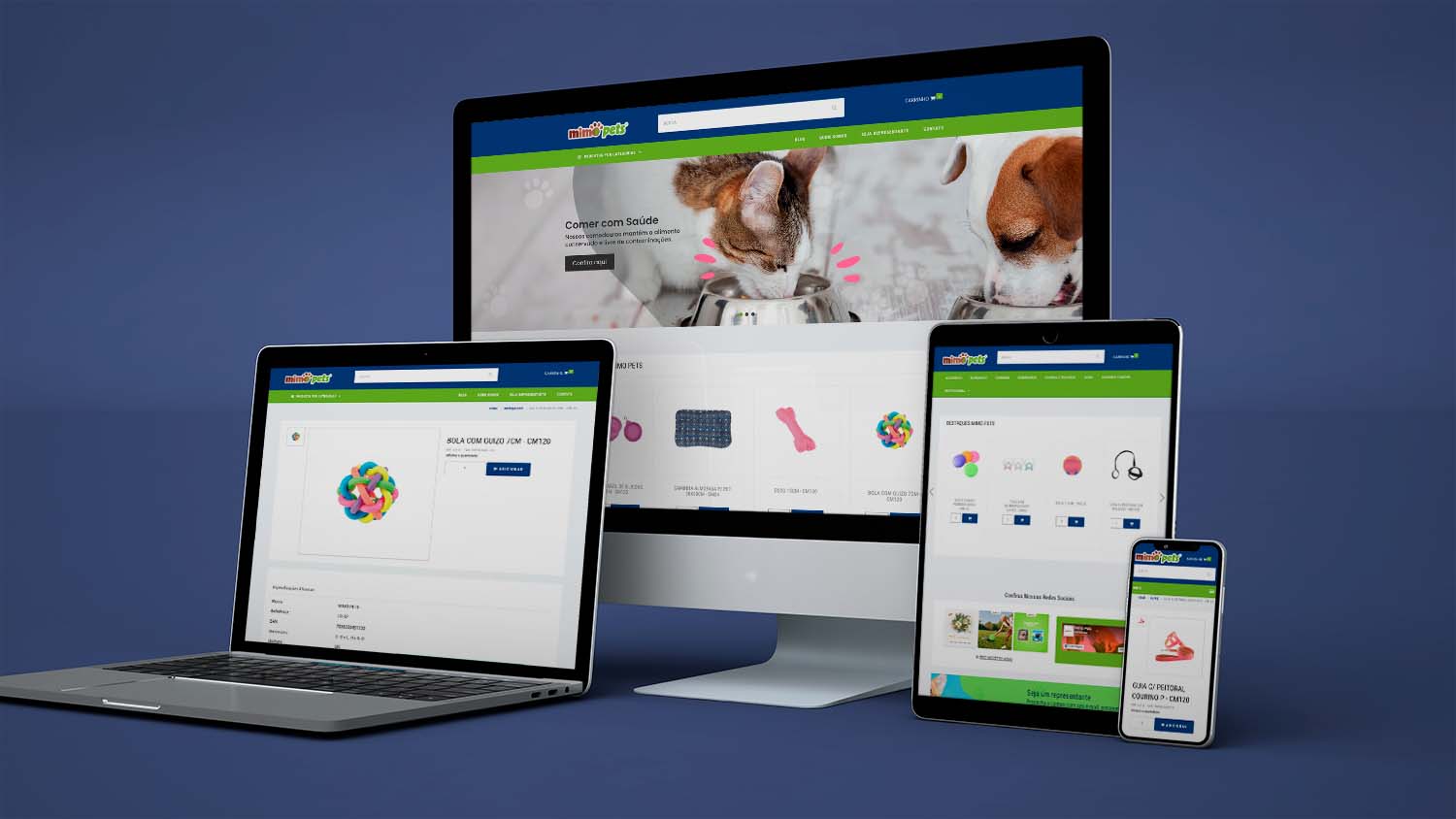 Site Institucional Mimo Pets