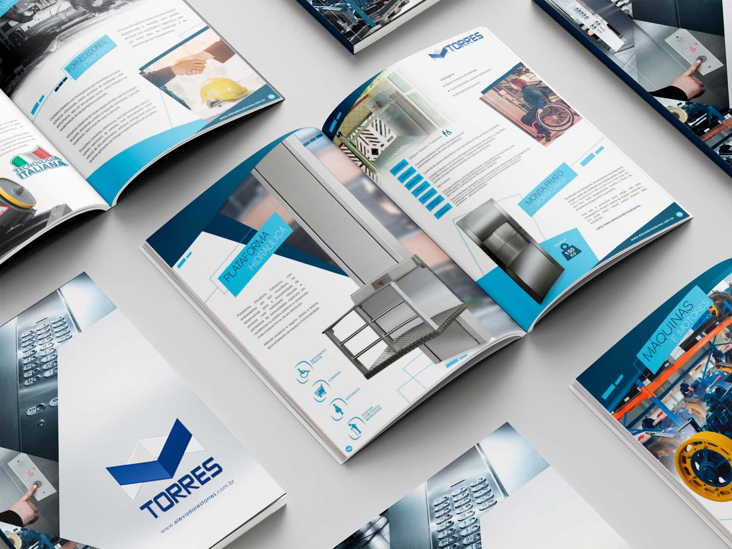 Criação de Catálogo de Vendas Torres