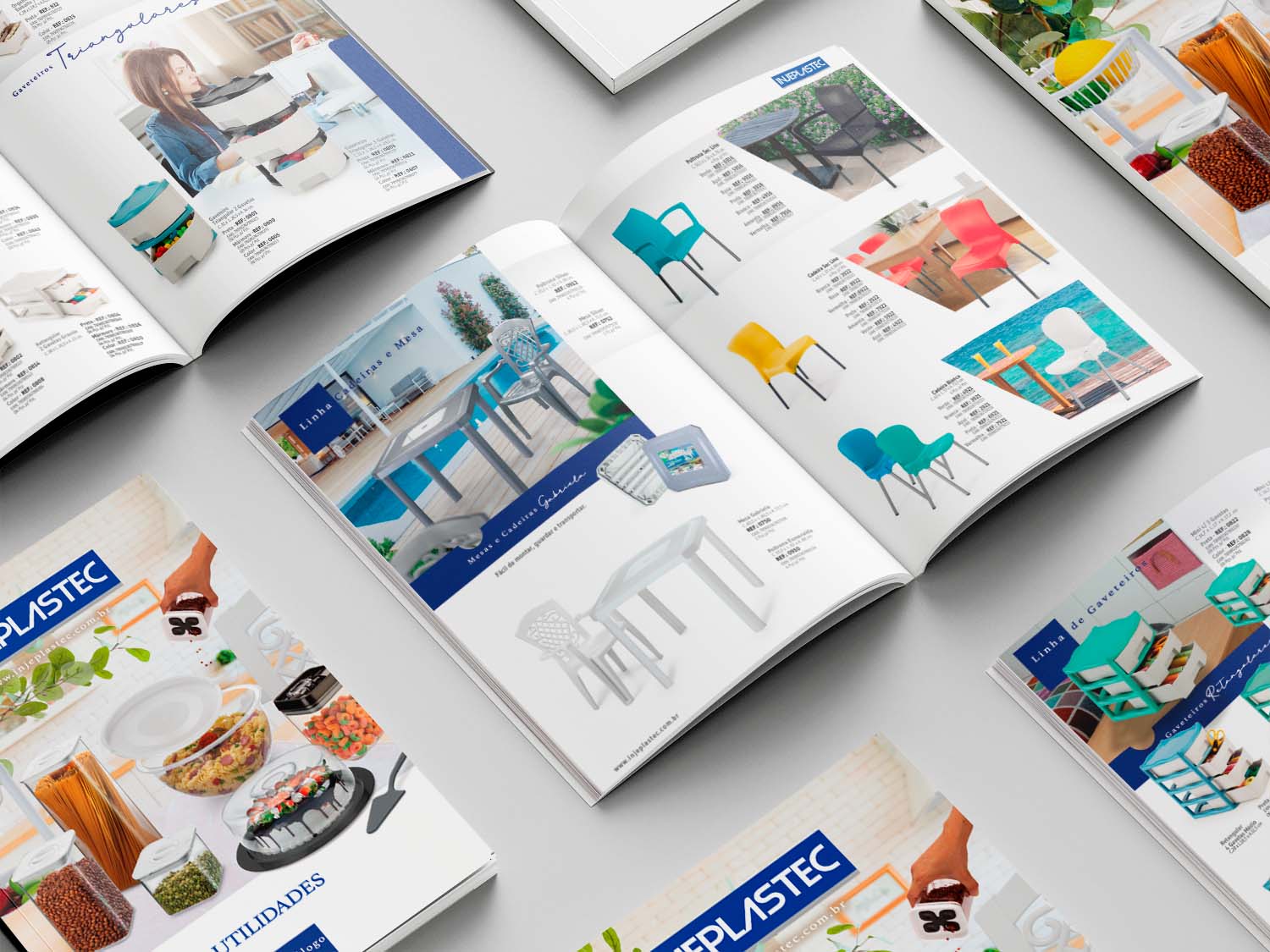 Criação de Catálogo de Vendas Injeplastec