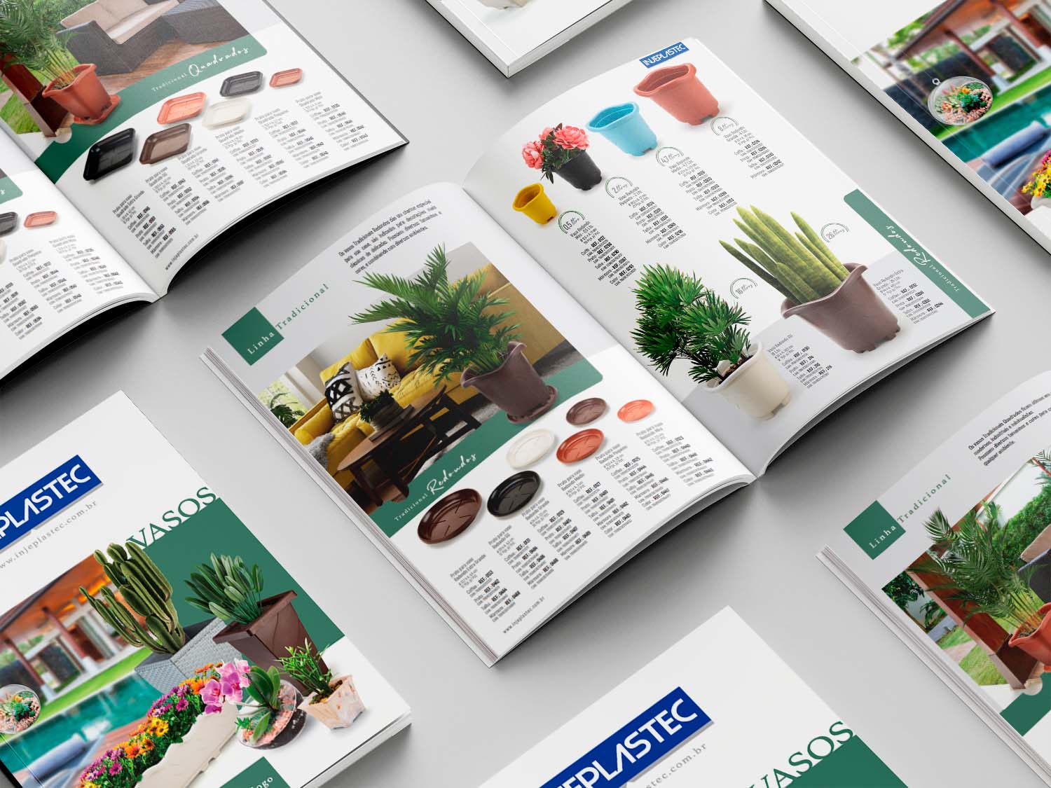 Criação de Catálogo de Vendas Injeplastec