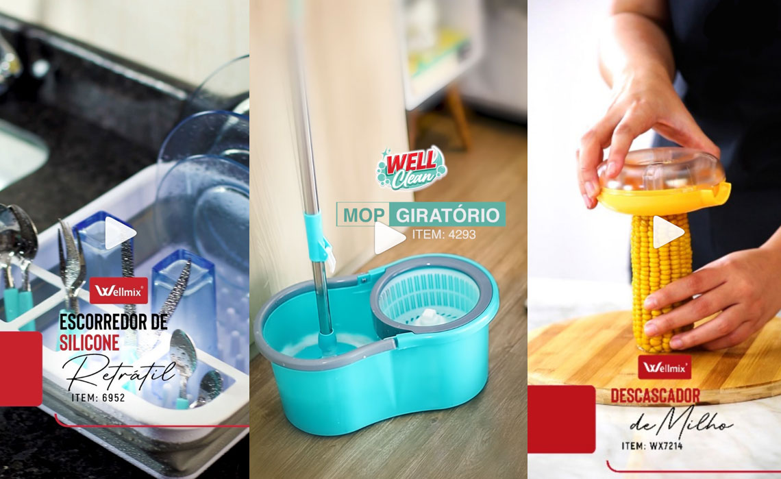 Vídeos para Reels do Instagram Wellmix