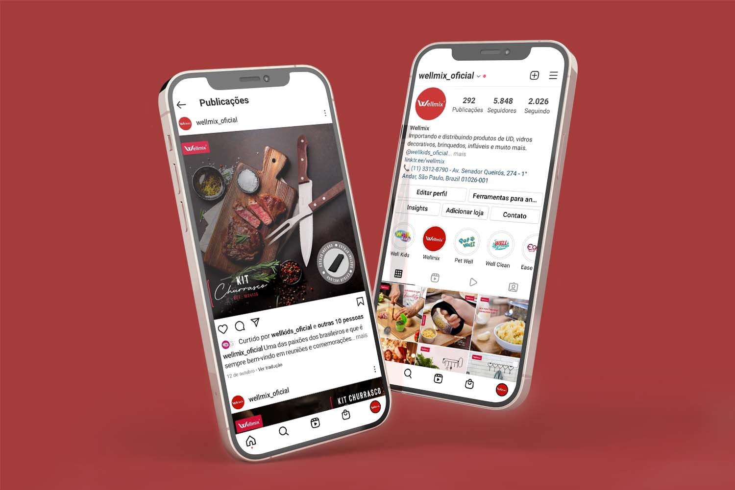 Social MÍdia Wellmix