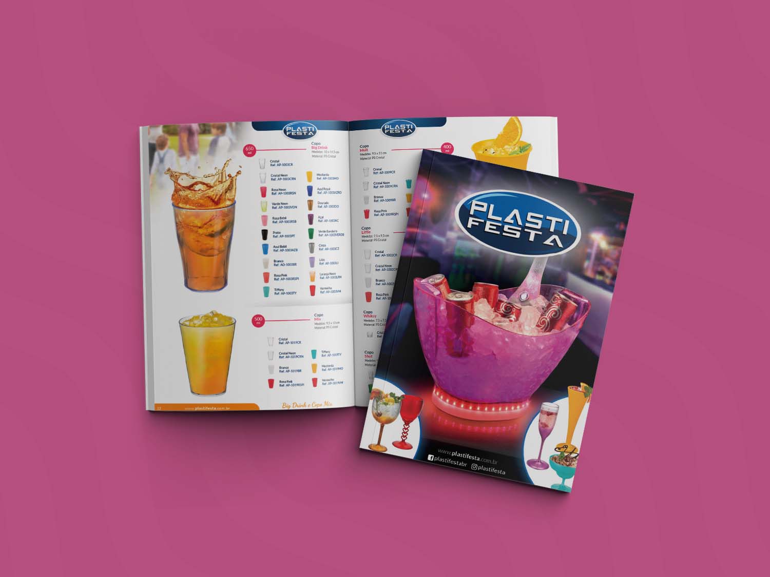 Criação de Catálogo de Vendas Plasti Festa