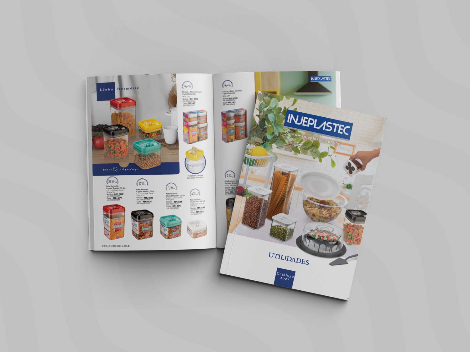 Criação de Catálogo de Vendas Injeplastec