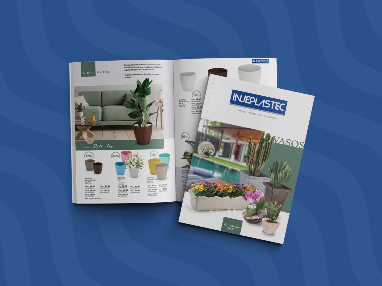 Criação de Catálogo de Vendas Injeplastec